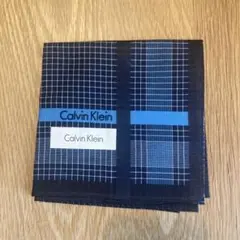 Calvin Klein チェック柄ハンカチ