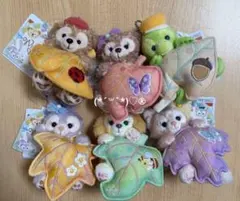 ディズニー　ダッフィー　ウィッシングウィングス　ぬいぐるみチャーム　6個