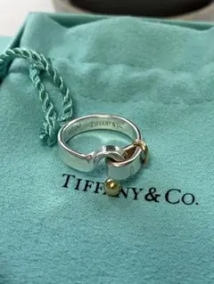 Tiffany & Co. ティファニー｜ノットリング コンビ｜約13号 - メルカリ