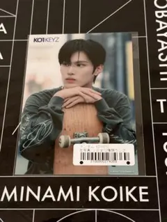 安部結蘭 ネオウィング L判 生写真 KO1KEYZ トレカ 購入特典