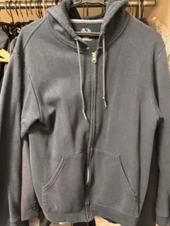 FRUIT OF THE LOOM ジップアップパーカー ブラック S