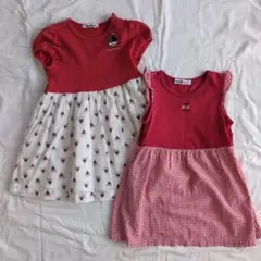 familiar 100cm 美品♡半袖ワンピース2着セット 2026年最新】ファミリア ワンピース 100の人気アイテム - メルカリ