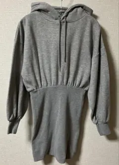 GRL スウェットパーカーワンピース
