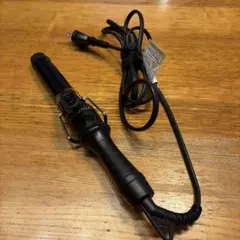 SALONIA カールヘアアイロン ブラック 収納ケース付き