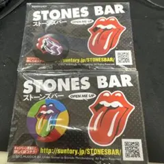 STONES BAR 缶バッジ 50個 ローリングストーンズ　フルコンプセット 非売品！ ストーンズバー 缶バッジ 全50個ローリング・ストーンズグッズ