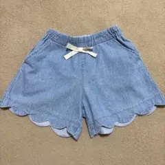 アプレレクール 110スカラップヘム ハーフパンツショートパンツ