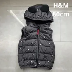 【美品】 Ｈ＆Ｍベビー Disney ミッキー　ベスト　80cm