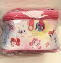 【新品】シークレット キャッチティニピン ミニバニティポーチ ピンク ポーチ ④