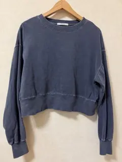 DISCOATクロップドスウェット サイズF