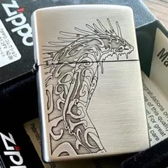 zippo マルボロ リザード 限定品 両面デザイン ヴィンテージ 1995年製 