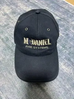 アメカジ　M. DANIEL 刺繍ロゴ ネイビーキャップ