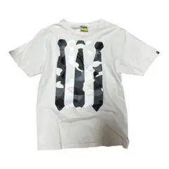 希少初期タグ A BATHING APE レインボーTシャツ エイプ白 - メルカリ
