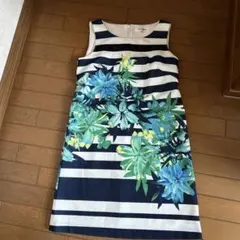 Super Beauty ノースリーブひざ丈ワンピース 42