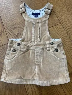 ベビーギャップ 90 コーデュロイワンピ♡ ナチュラルベージュ タイツ付き