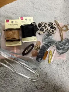 ヘアアクセサリー ヘアアクセ シュシュ カチューシャ まとめ売り