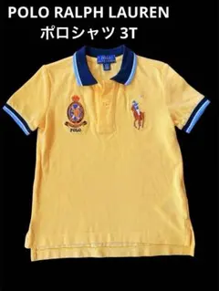 POLO RALPH LAUREN イエローポロシャツ 3T