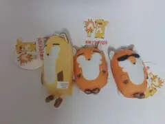 キツネたち ぬいぐるみマスコット ラウンドワン