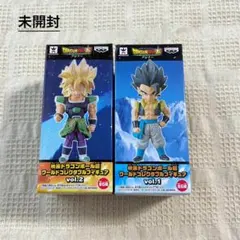 ワールドコレクタブル フィギュア 映画ドラゴンボール超 ブロリー ゴジータ 美品のサムネイル