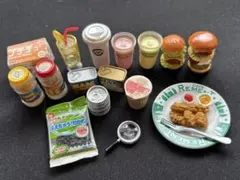 リーメント　カフェ　まとめ売り　ぷちサンプル　食べ物