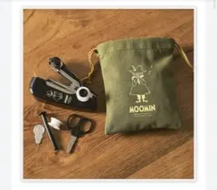 MOOMIN スナフキンのハンディミシン＆巾着セット