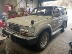 ランドクルーザ　80　純正グリルガ－ド　希少 トヨタ ランドクルーザー80 4.5 VXリミテッド 4WD(H06年式,20.9万km