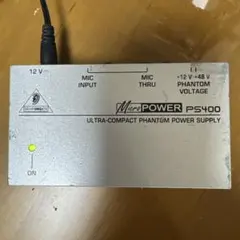 ベリンガー Micro POWER PS400 ファントム電源 パワーサプライのサムネイル