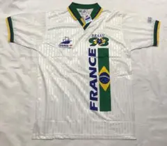 【希少】フランスワールドカップ ブラジル代表　ユニフォーム ゲームシャツ