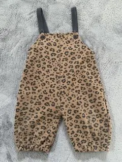 レオパード柄オーバーオール