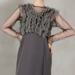 Kana オケージョンドレス M ブラウン