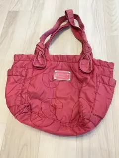 マークジェイコブス　バック　キルティング　ピンク