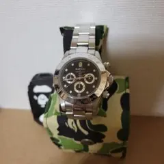 A BATHING APE BAPEX 2004年 モデル デイトナ A BATHING APE 2004年モデル APE BAPEX ベイペックス 腕時計 アナログ