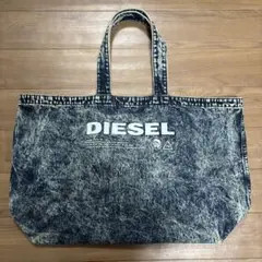 DIESEL ディーゼル ケミカルウォッシュデニム　トートバッグ　大容量