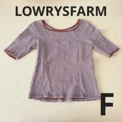 LOWRYSFARM レディーストップス　五分袖
