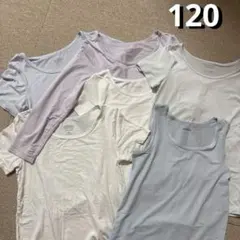 ◎ユニクロ◎ヒートテック◎エアリズム◎120◎6枚◎半袖長袖タンクトップ◎