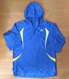 adidas アディダス ウィンドブレーカー フード付き　ナイロンジャケット