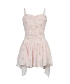 POPPY】organdy flare mini dress - メルカリ