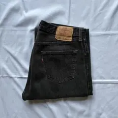 古着　90s　Levis　リーバイス　501　ブラックデニム　USA製