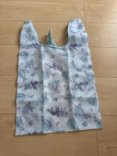 【美品】シンデレラ エコバッグ 折りたたみ コンパクト ミニサイズ マチなしのサムネイル
