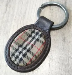 バーバリー　キーホルダー　ヴィンテージ　ノバチェック