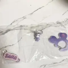 TWICE LOVELYS SANAアクリルカラビナ マスカット