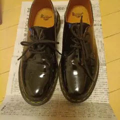 専用 ドクターマーチン パテント レザー 3ホールシューズ 26cm 程度良好