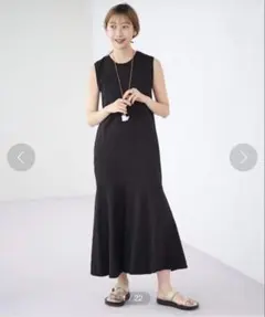 Plage ティアードノースリーブワンピース