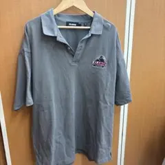 XLARGE グレー ポロシャツ Lサイズ