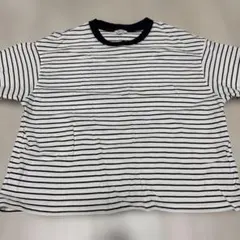 AMERICAN HOLIC ストライプ 半袖Tシャツ L