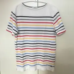 SHIPS　シップス　ボーダーカットソー　トップス　Tシャツ　Mサイズのサムネイル