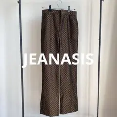 ジーナシス パンツ ブラウン・ゴールド系