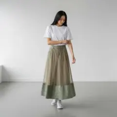 gallardagalante チュールカーゴスカート