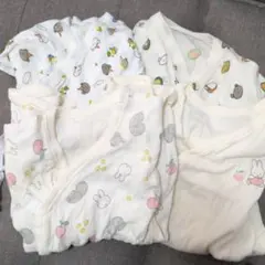 コンビ肌着 4枚セット 新生児用 ミッフィー こぐまちゃんのサムネイル