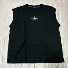 KANGOL ノースリーブ Tシャツ ブラック