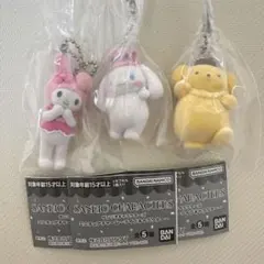 サンリオキャラクターズミニチュアチャーム　ライブキャラクター　3種